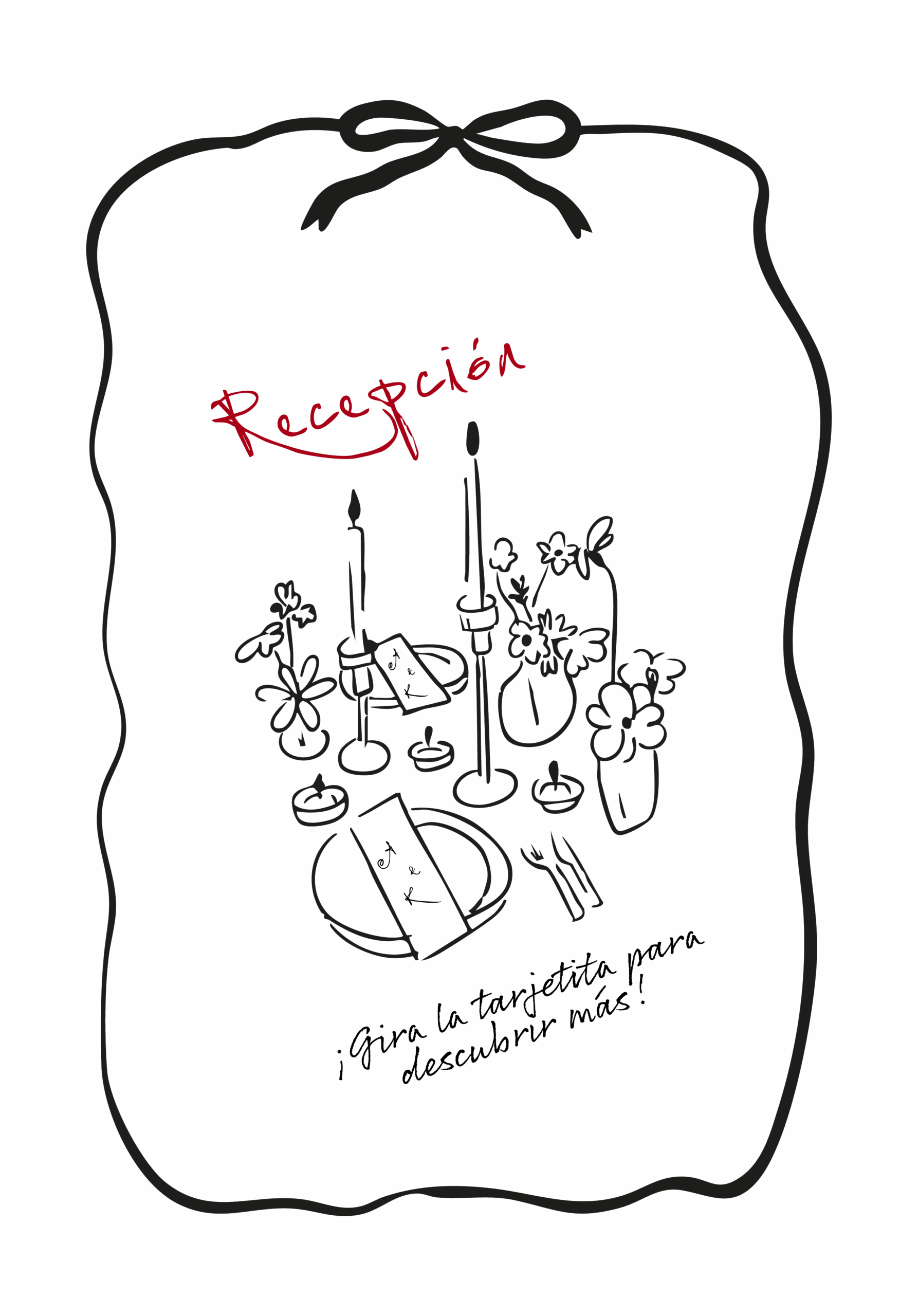 Recepción frente